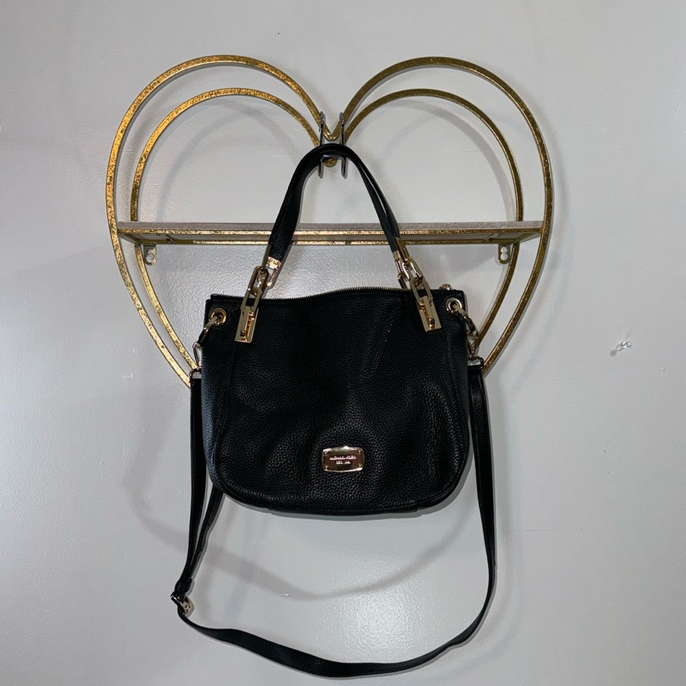 Michael Kors Brook Leather Shoulder Tote